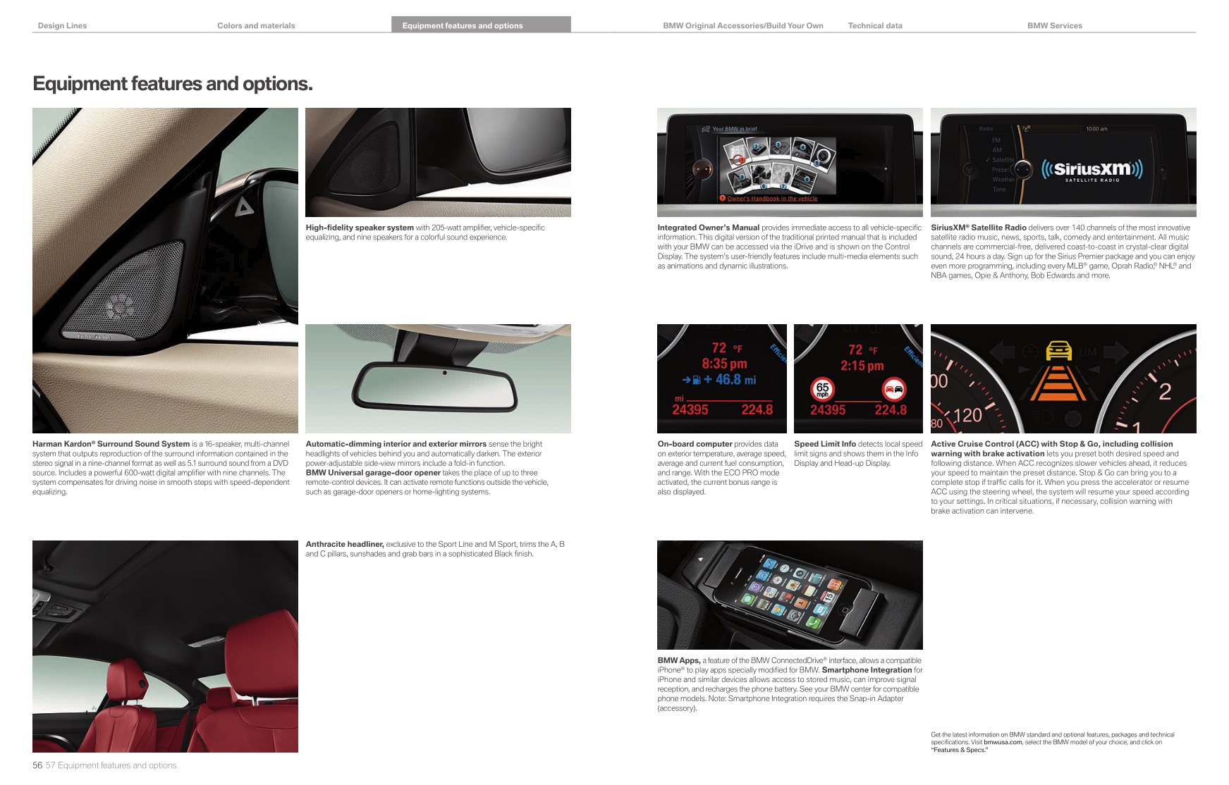 2014 BMW 4-Series Brochure Page 9
